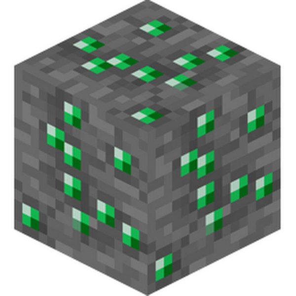 Изумруд руда майнкрафт