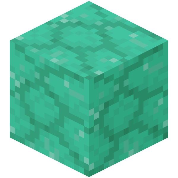 Изумрудный блок майнкрафт