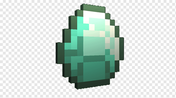 Алмаз из МАЙНКРАФТА без фона