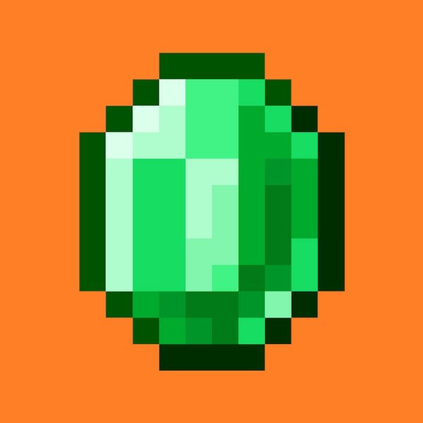 Изумруд из майнкрафт