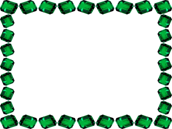 Рамка из драгоценных камней