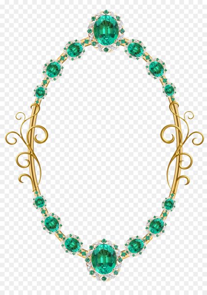 Рамка драгоценные камни