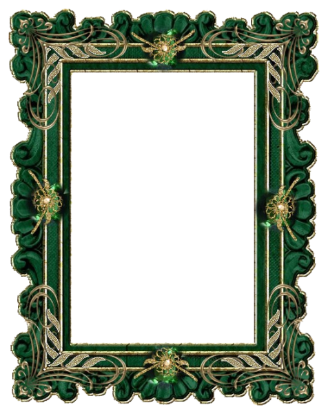 Малахитовая рамка