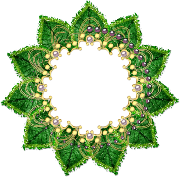 Рамка в виде цветка