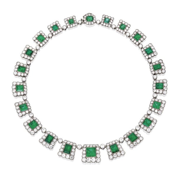 Изумрудная круглая рамка