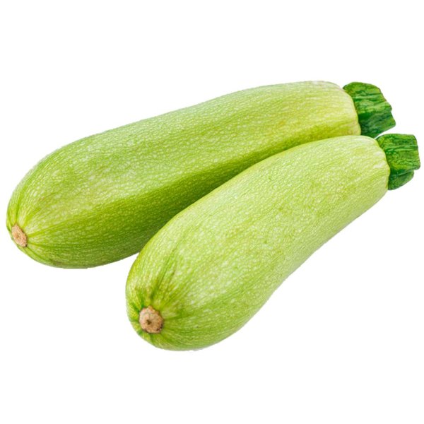 Кабачок на белом фоне