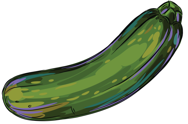 Кабачок мультяшный