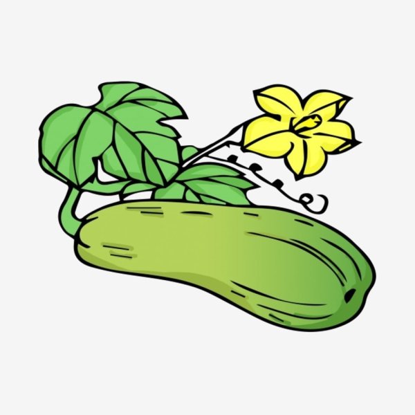 Кабачок рисунок для детей