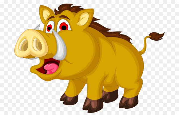 Кабан вектор для детей