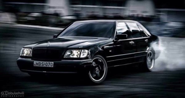 Mercedes Benz w140 s600 Бандитский