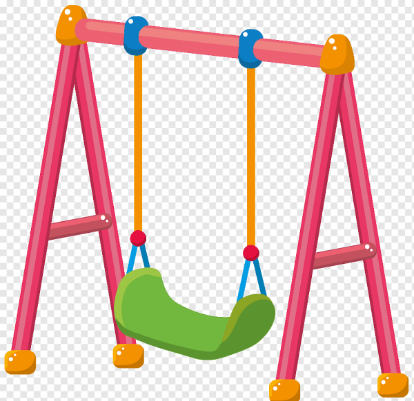 Качели без фона