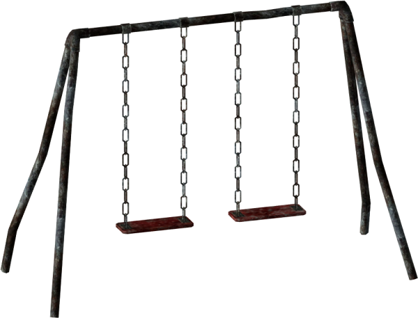 Качели без фона