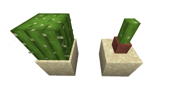 Кактус из МАЙНКРАФТА