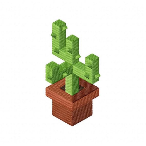Плоский Кактус из МАЙНКРАФТА