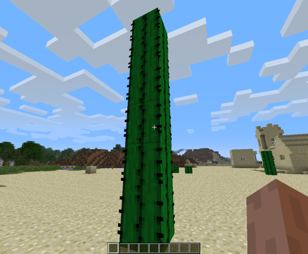 Блок кактуса майнкрафт