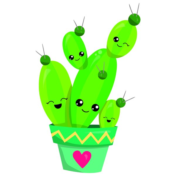 Кактус для прищепок