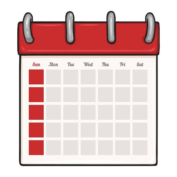 Календарь без фона