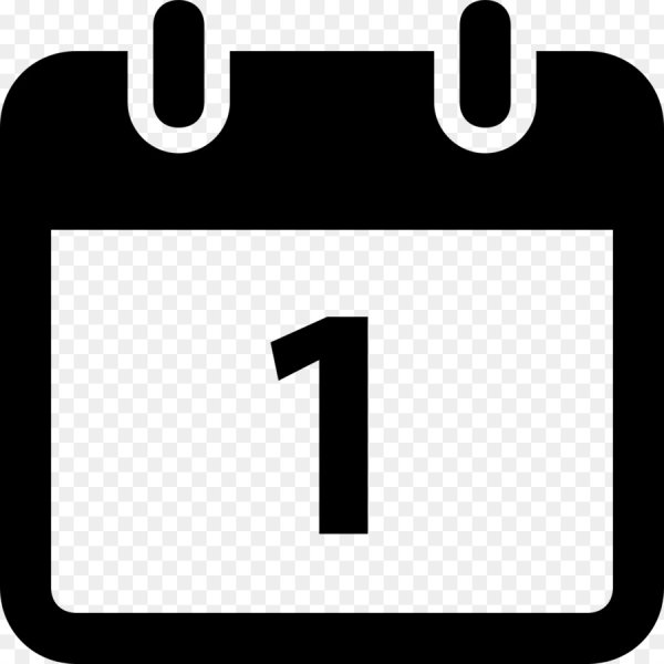 Иконка календарь прозрачный фон