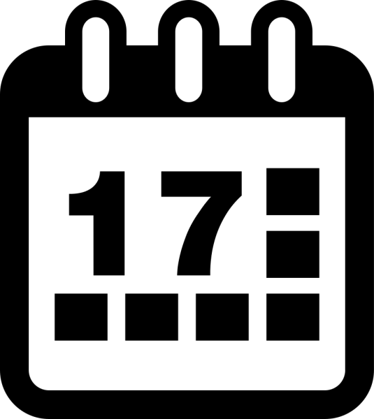 Календарь пиктограмма