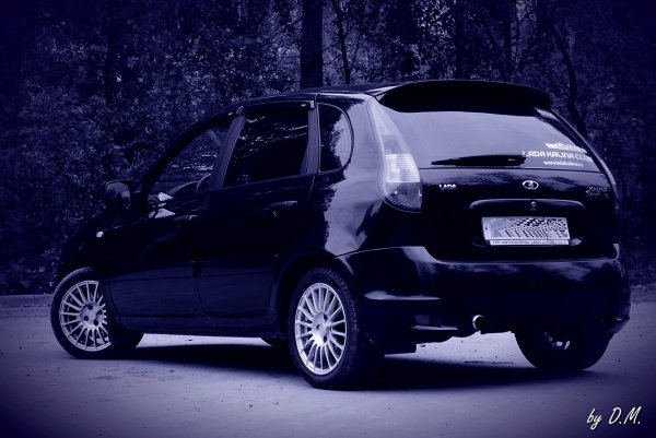 Лада Калина спорт 1 черная