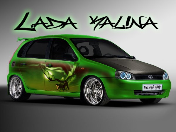 Тюнингованные машины Калина