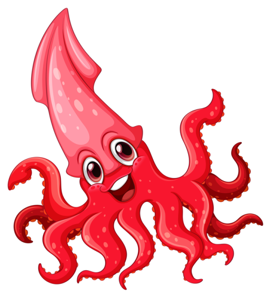 Кальмар для детей