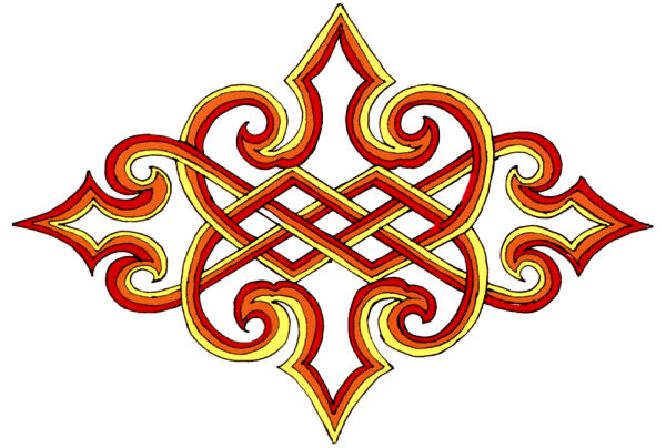 Улзы Бурятский орнамент