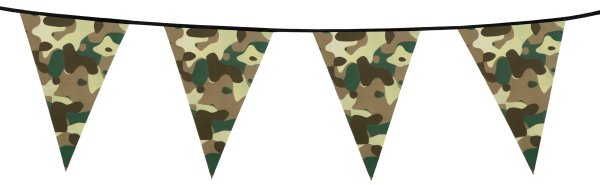 Флажки в стиле милитари