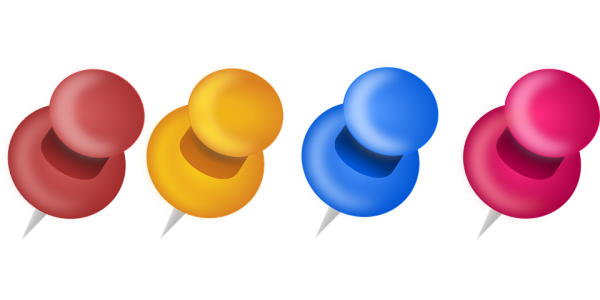 Кнопки канцелярские для фотошопа