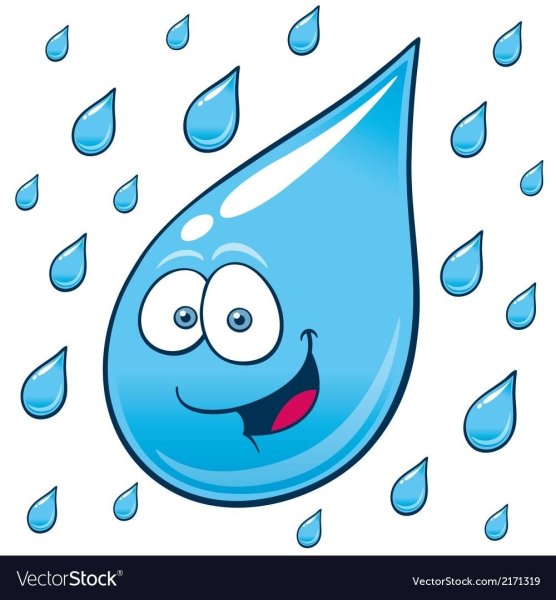 Рисунок капельки воды