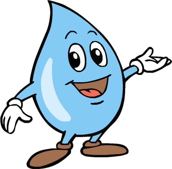 Веселые капельки воды