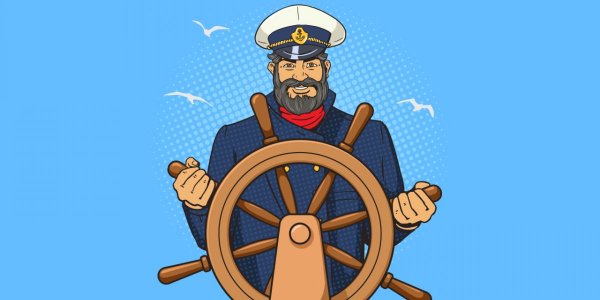 Капитан иллюстрация
