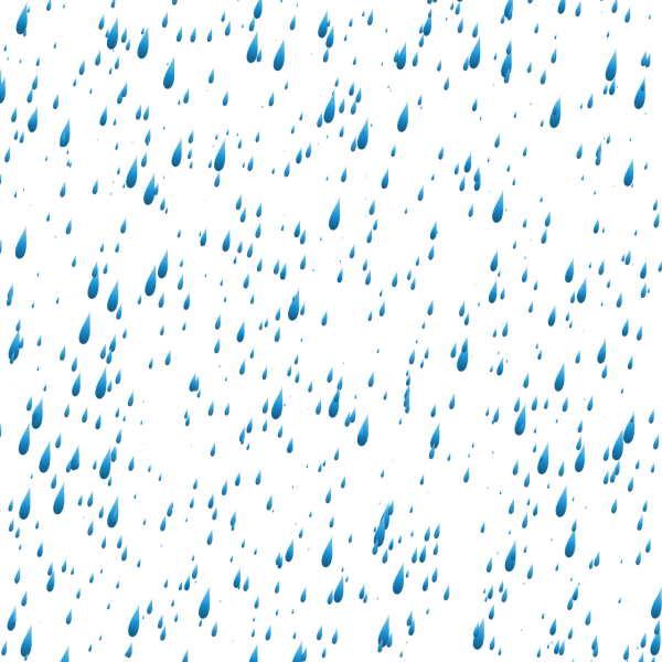 Дождь без фона