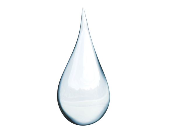 Слёзы на белом фоне