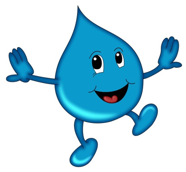Веселая капля воды