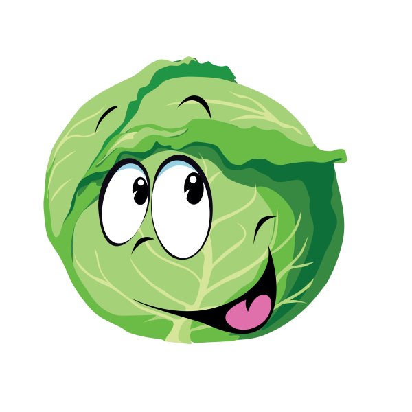 Капуста мультяшный