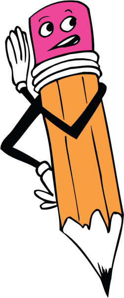 Карандаш мультяшный