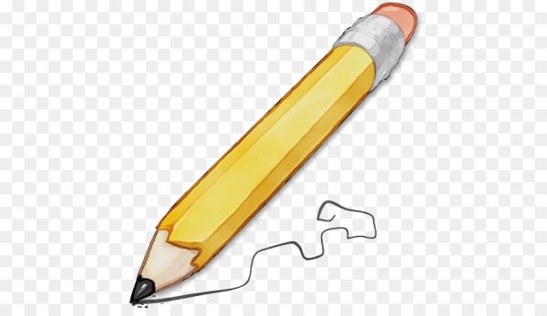 Карандаш на белом фоне