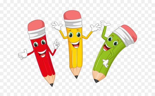 Карандаш на прозрачном фоне