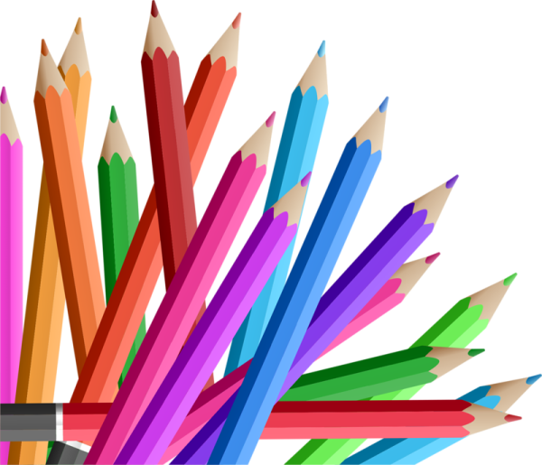 Цветные карандаши вектор