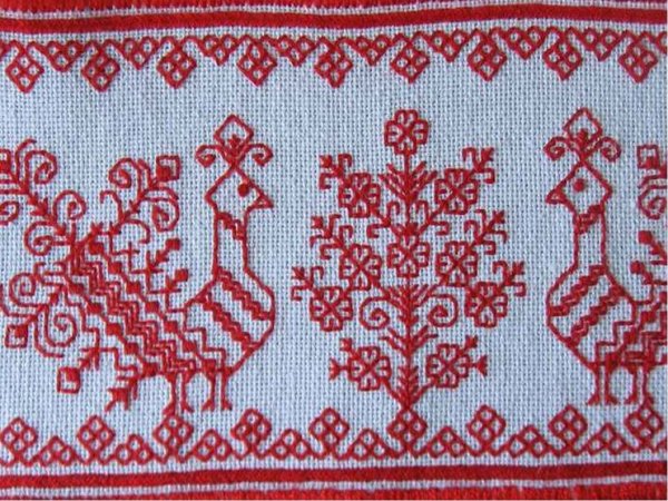 Вепсы Карелия орнамент