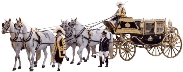 Карета с кучером