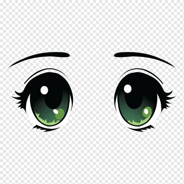 Глаза мультяшные