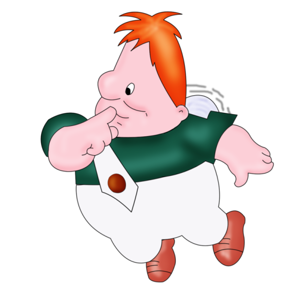 Сказочные герои на прозрачном фоне