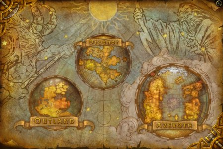 Варкрафт карта Азерота