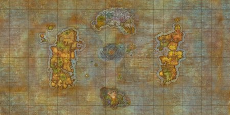 Wow карта мира Азерот