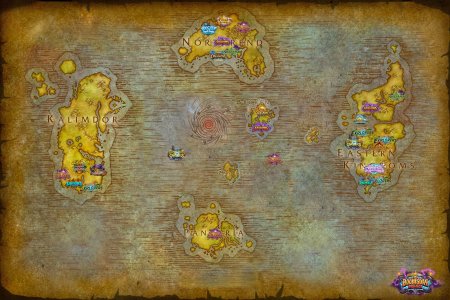 Карта World of Warcraft