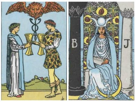 Карты Таро любовные