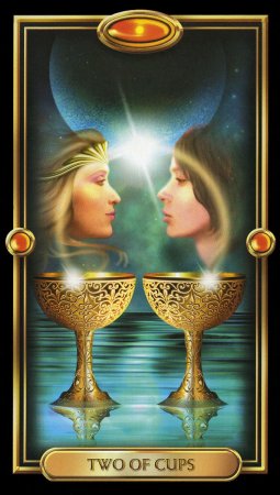 2 Кубков Таро Арканум