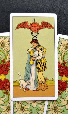 2 Чаш Таро Уэйта